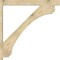 Ekena Millwork Legacy Block Rough Sawn Outlooker, Douglas Fir, 6"W x 48"D x 48"H OUT06X48X48LEC05RDF - alternate 3